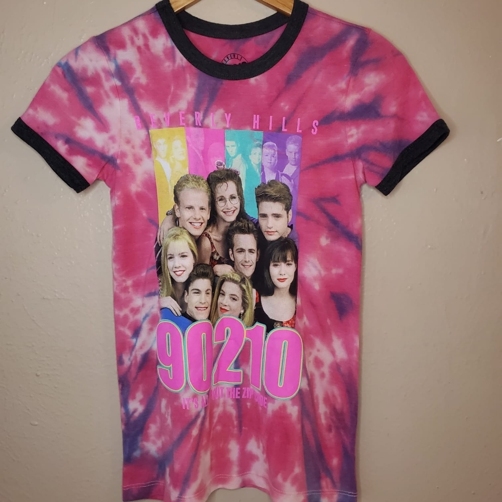 Beverly Hills 90210 T-shirt Tie Dye